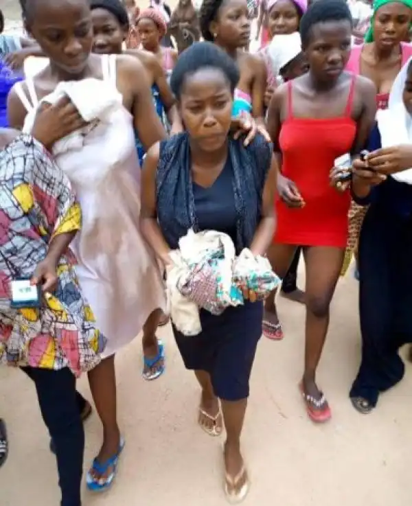 Lady Kills Her Baby Girl, Attempts To Flush Her Down The Toilet In UNIMAID (Graphic Photos)